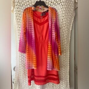 Bundle: dress, cardigan, 2 bracelets $35 see full description below #poshmark